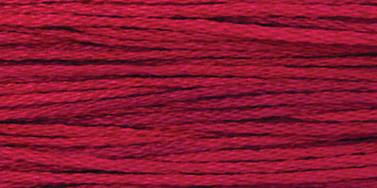 Weeks Dye Works 6-Strand Embroidery Floss 5Yd-Garnet